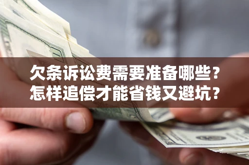 北京欠条诉讼费需要准备哪些？怎样追偿才能省钱又避坑？