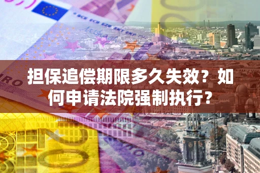 北京担保追偿期限多久失效？如何申请法院强制执行？